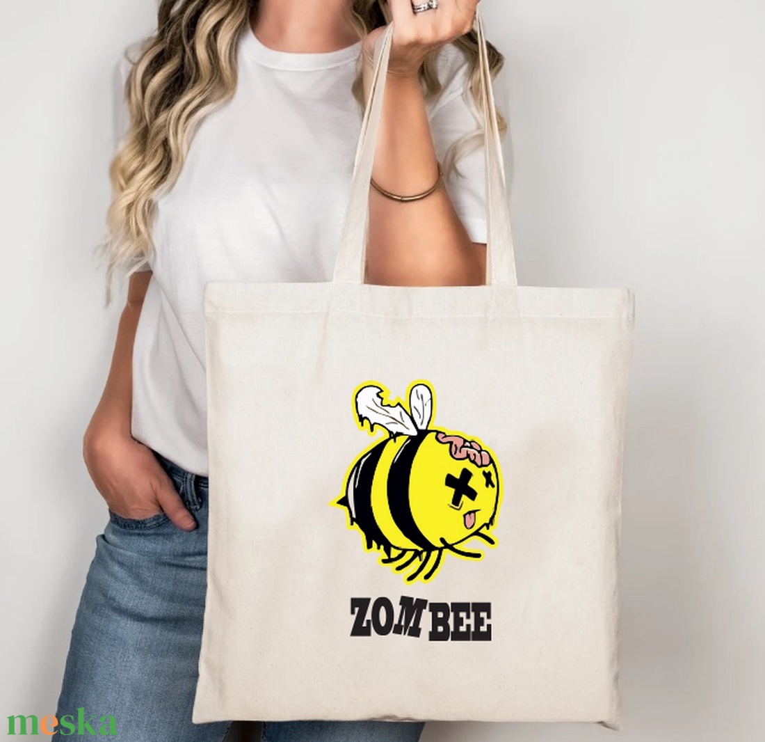 Zom Bee vászontáska/bevásárlótáska - táska & tok - bevásárlás & shopper táska - shopper, textiltáska, szatyor - Meska.hu Zom Bee vászontáska/bevásárlótáska - táska & tok - bevásárlás & shopper táska - shopper, textiltáska, szatyor - Meska.hu