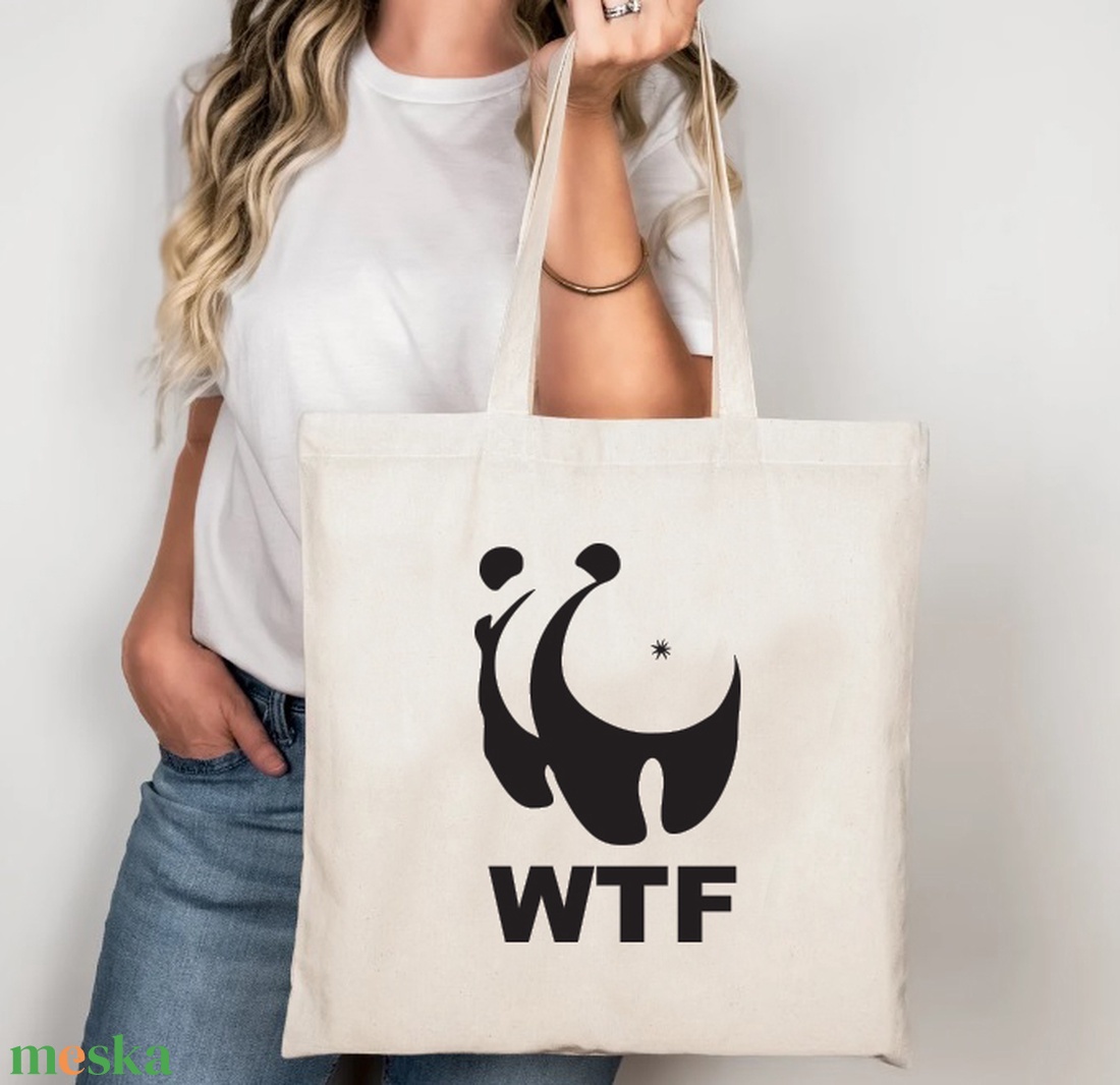 WTF vászontáska/bevásárlótáska - táska & tok - bevásárlás & shopper táska - shopper, textiltáska, szatyor - Meska.hu WTF vászontáska/bevásárlótáska - táska & tok - bevásárlás & shopper táska - shopper, textiltáska, szatyor - Meska.hu