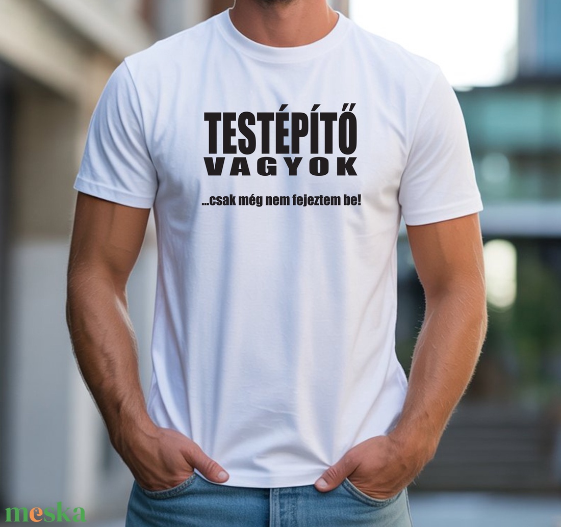 Testépítő vagyok férfi póló - ruha & divat - férfi ruha - póló - Meska.hu Testépítő vagyok férfi póló - ruha & divat - férfi ruha - póló - Meska.hu