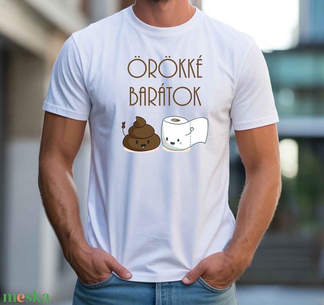 Örökké barátok férfi póló - ruha & divat - férfi ruha - póló - Meska.hu Örökké barátok férfi póló - ruha & divat - férfi ruha - póló - Meska.hu