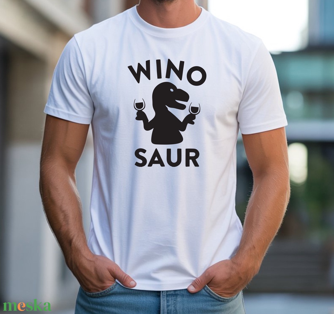 Wino saur férfi póló - ruha & divat - férfi ruha - póló - Meska.hu Wino saur férfi póló - ruha & divat - férfi ruha - póló - Meska.hu