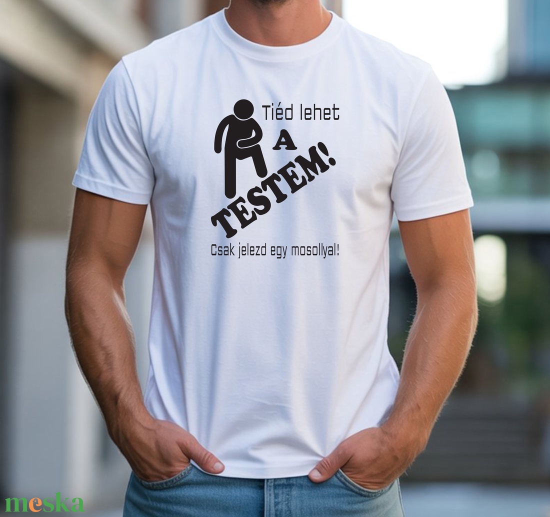 Tiéd lehet a testem! férfi póló - ruha & divat - férfi ruha - póló - Meska.hu Tiéd lehet a testem! férfi póló - ruha & divat - férfi ruha - póló - Meska.hu