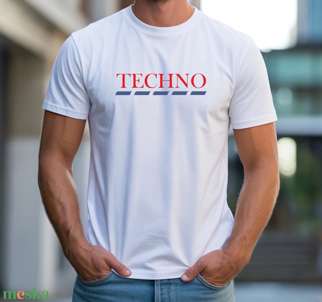 Techno férfi póló - ruha & divat - férfi ruha - póló - Meska.hu Techno férfi póló - ruha & divat - férfi ruha - póló - Meska.hu