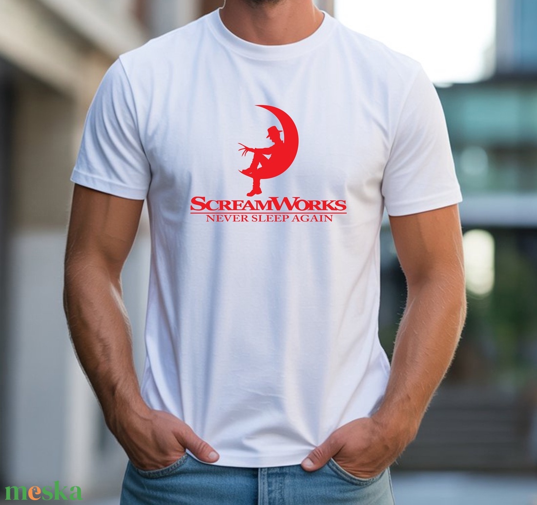 ScreamWorks férfi póló - ruha & divat - férfi ruha - póló - Meska.hu ScreamWorks férfi póló - ruha & divat - férfi ruha - póló - Meska.hu