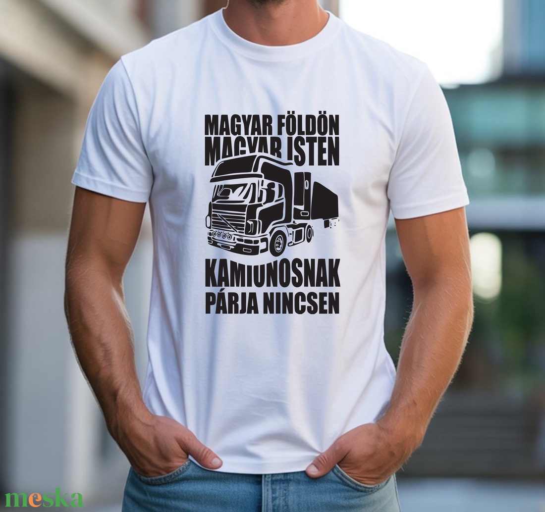 Kamionos póló - ruha & divat - férfi ruha - póló - Meska.hu Kamionos póló - ruha & divat - férfi ruha - póló - Meska.hu