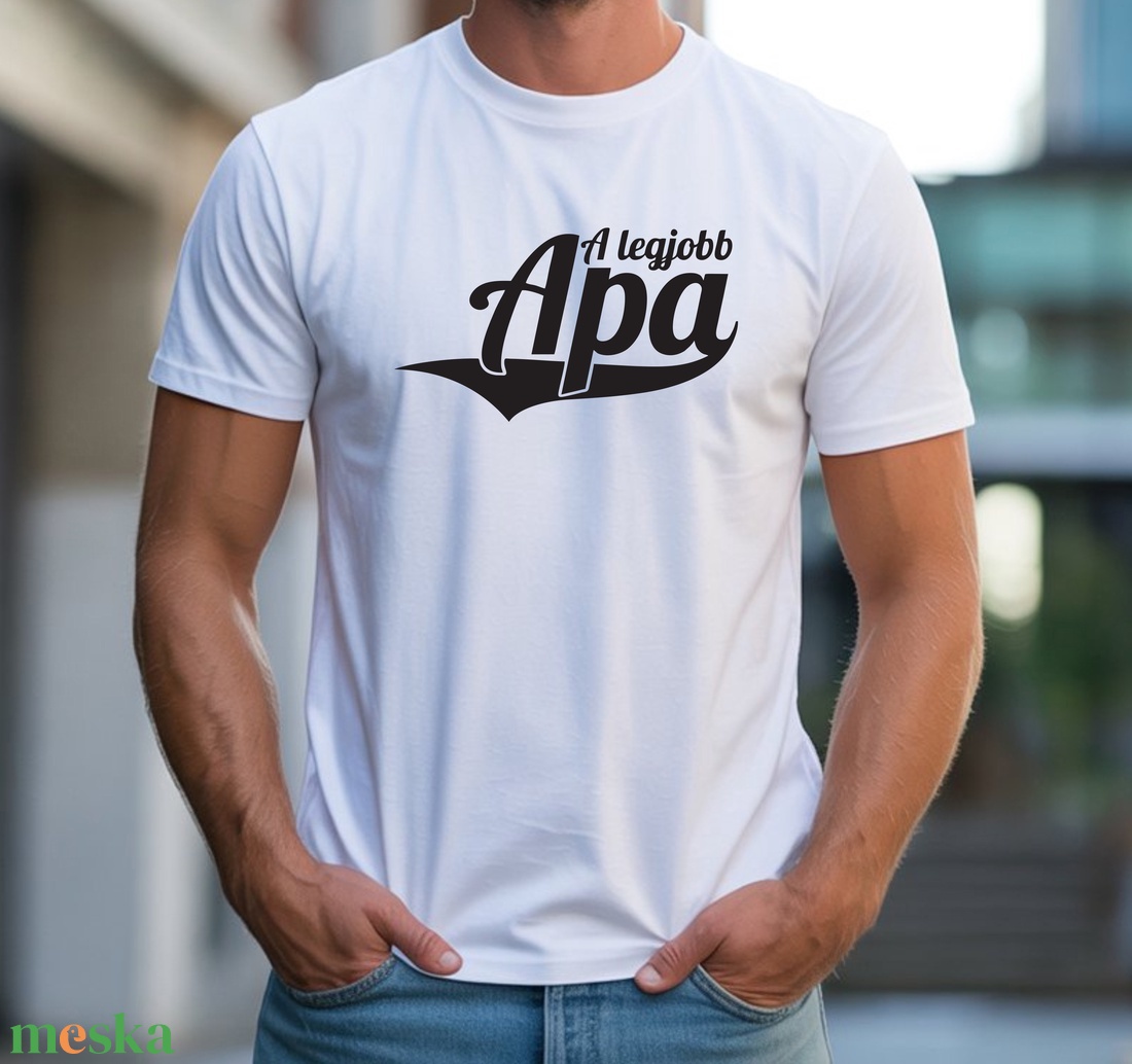 Legjobb Apa póló - ruha & divat - férfi ruha - póló - Meska.hu Legjobb Apa póló - ruha & divat - férfi ruha - póló - Meska.hu