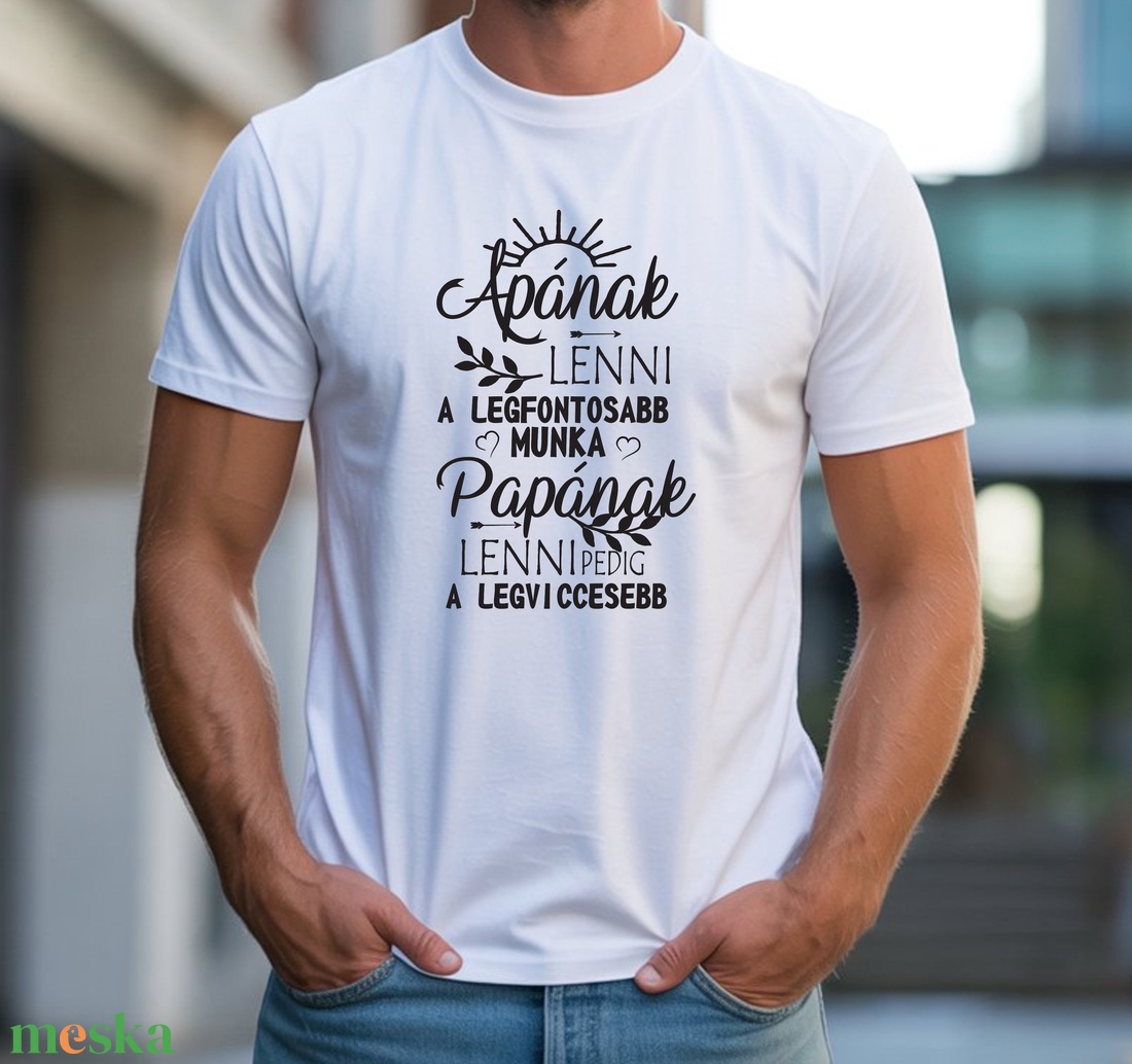 Nagypapa póló - ruha & divat - férfi ruha - póló - Meska.hu