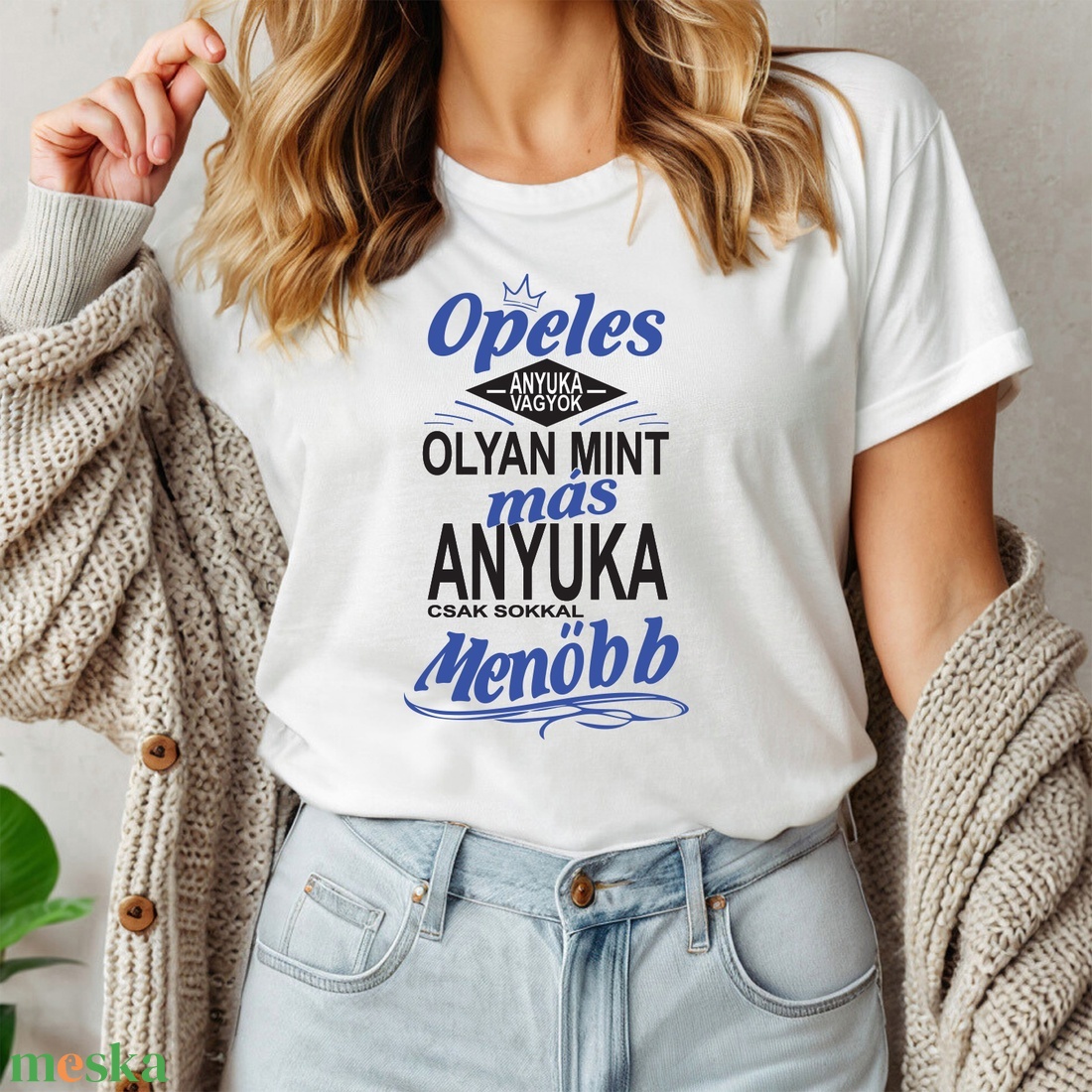 Opeles Anyuka női póló - ruha & divat - női ruha - póló, felső - Meska.hu Opeles Anyuka női póló - ruha & divat - női ruha - póló, felső - Meska.hu