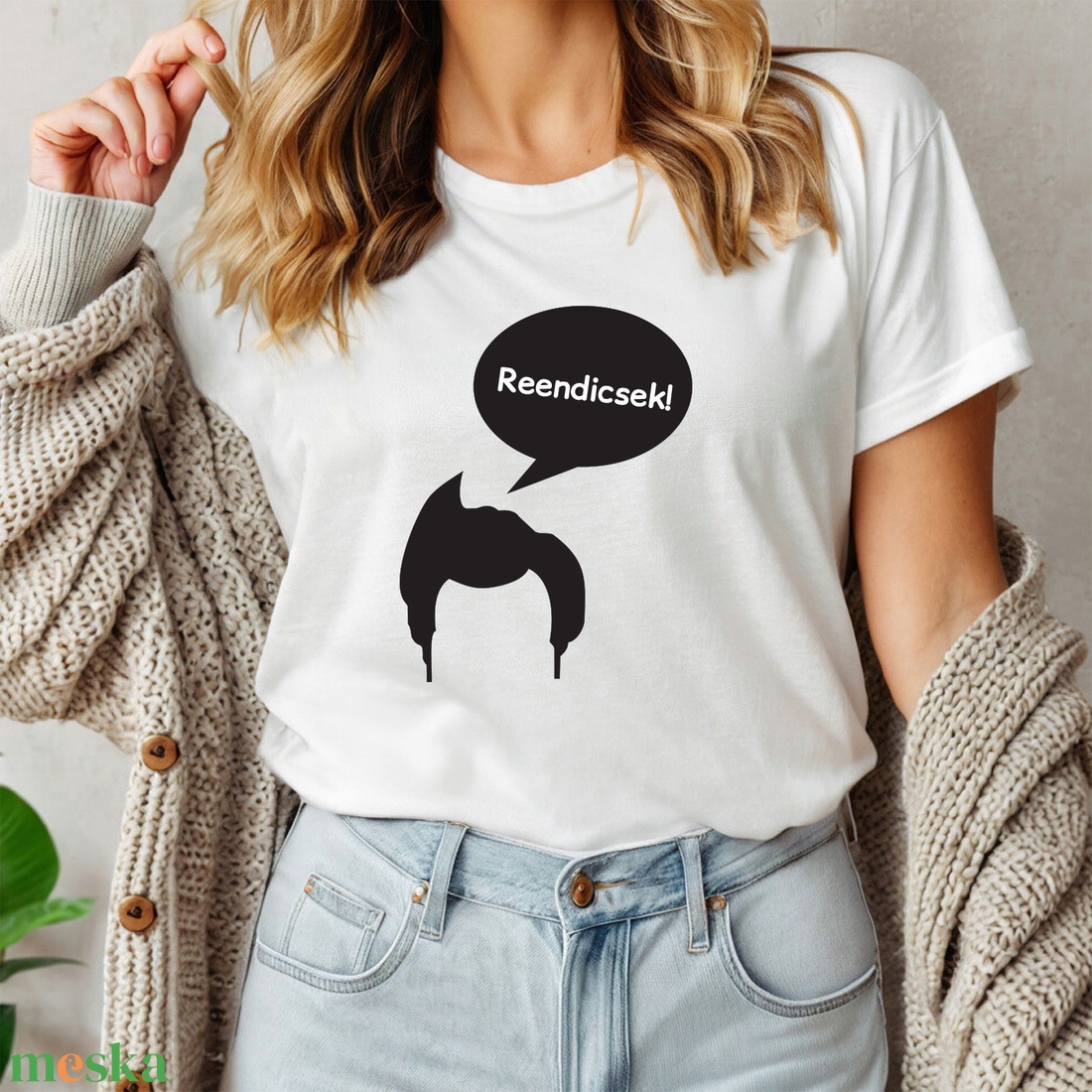 Reendicsek! Ace Ventura női póló - ruha & divat - női ruha - póló, felső - Meska.hu