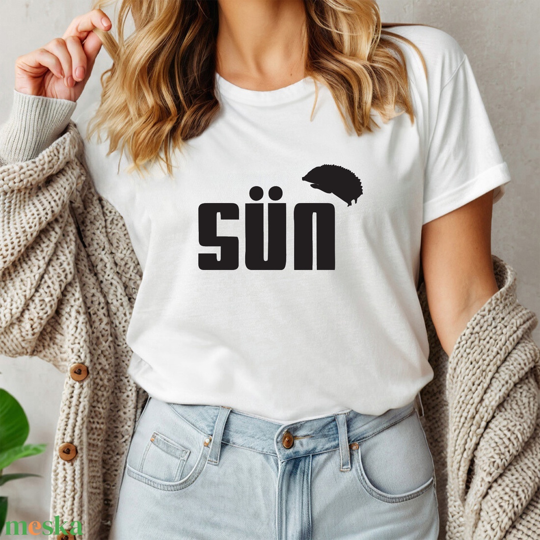 Sün női póló - ruha & divat - női ruha - póló, felső - Meska.hu