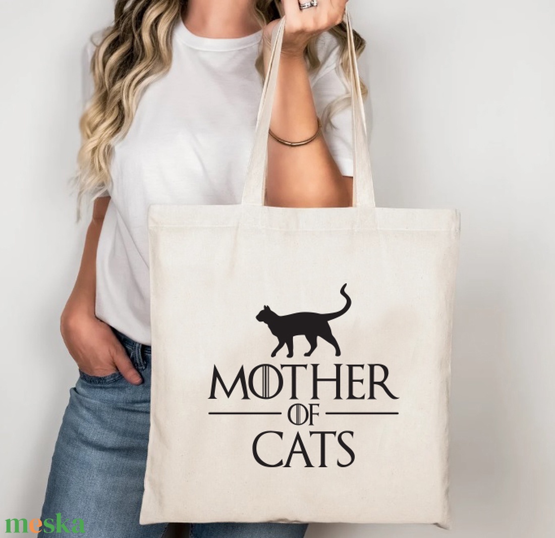 Mother of Cats vászontáska/bevásárlótáska - táska & tok - bevásárlás & shopper táska - shopper, textiltáska, szatyor - Meska.hu Mother of Cats vászontáska/bevásárlótáska - táska & tok - bevásárlás & shopper táska - shopper, textiltáska, szatyor - Meska.hu
