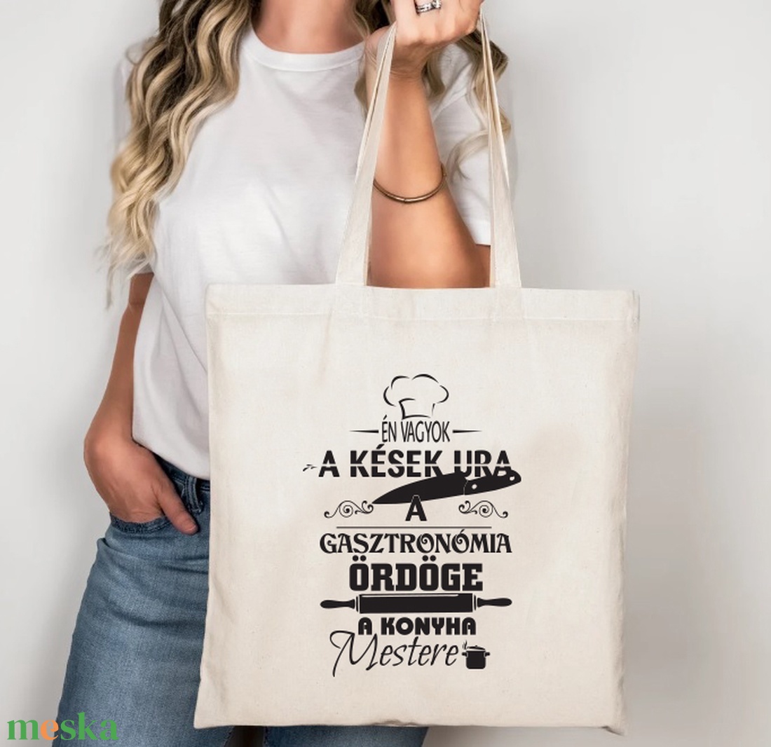 SÉF vászontáska/bevásárlótáska - táska & tok - bevásárlás & shopper táska - shopper, textiltáska, szatyor - Meska.hu SÉF vászontáska/bevásárlótáska - táska & tok - bevásárlás & shopper táska - shopper, textiltáska, szatyor - Meska.hu