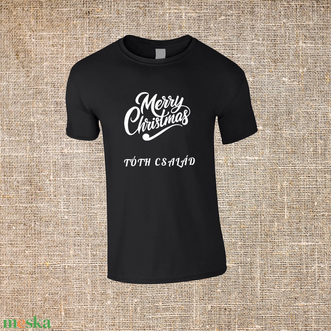 Merry Christmas póló egyedi névvel - karácsony - karácsonyi ruházat - karácsonyi póló & pulcsi - Meska.hu