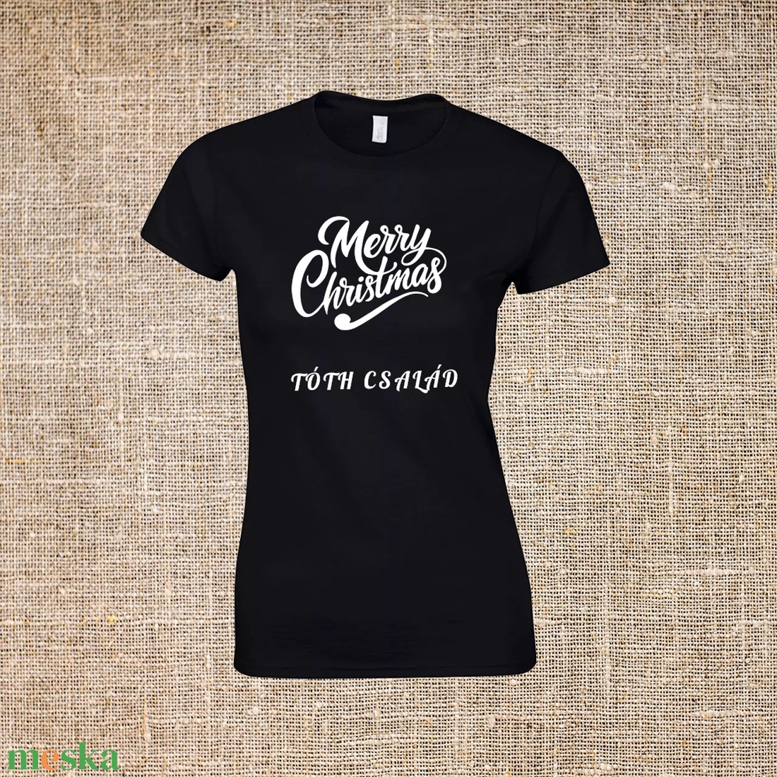 Merry Christmas póló egyedi névvel - karácsony - karácsonyi ruházat - karácsonyi póló & pulcsi - Meska.hu