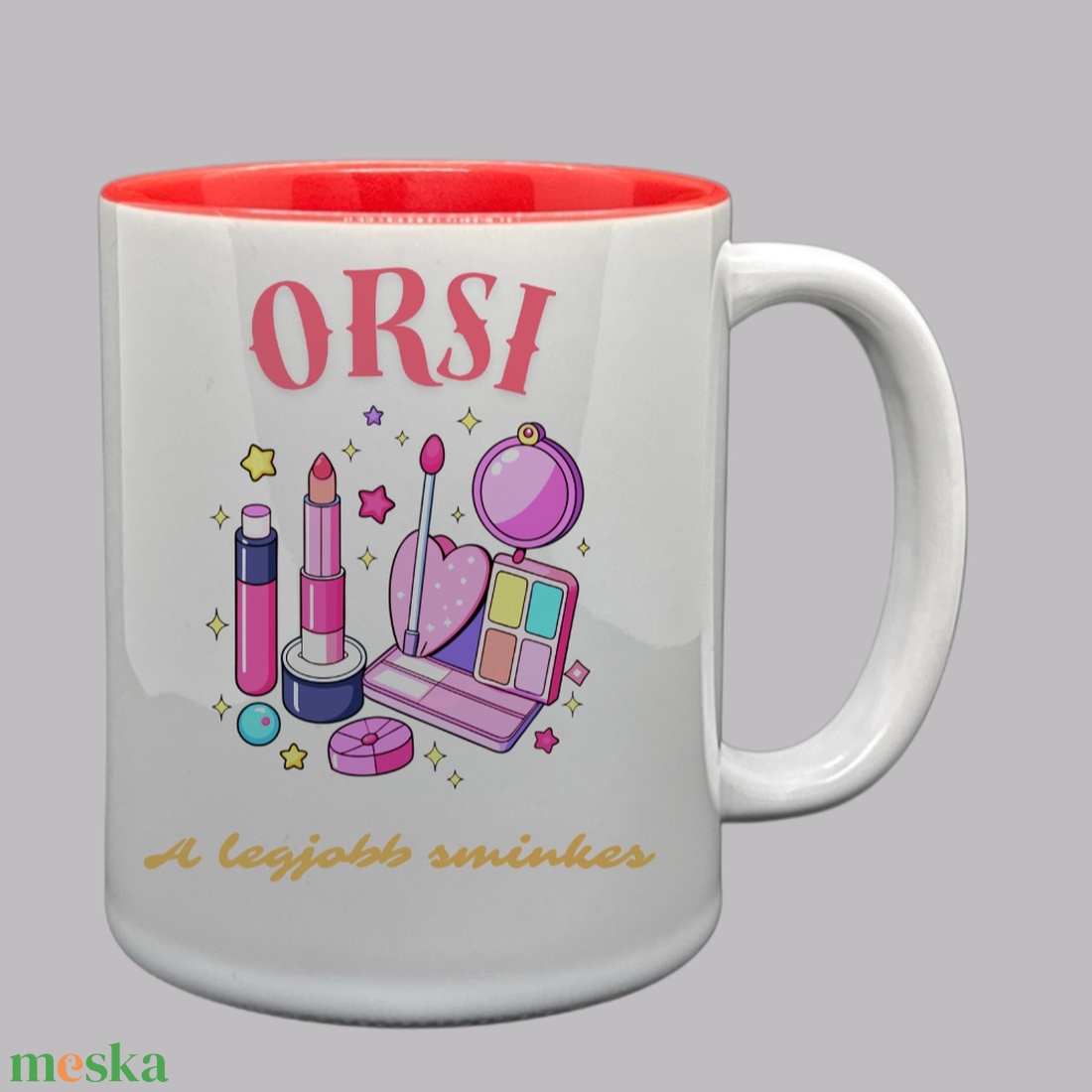 A legjobb Sminkes � személyre szabható névvel - otthon & életmód - konyhafelszerelés, tálalás - tálalás - bögre & csésze - Meska.hu