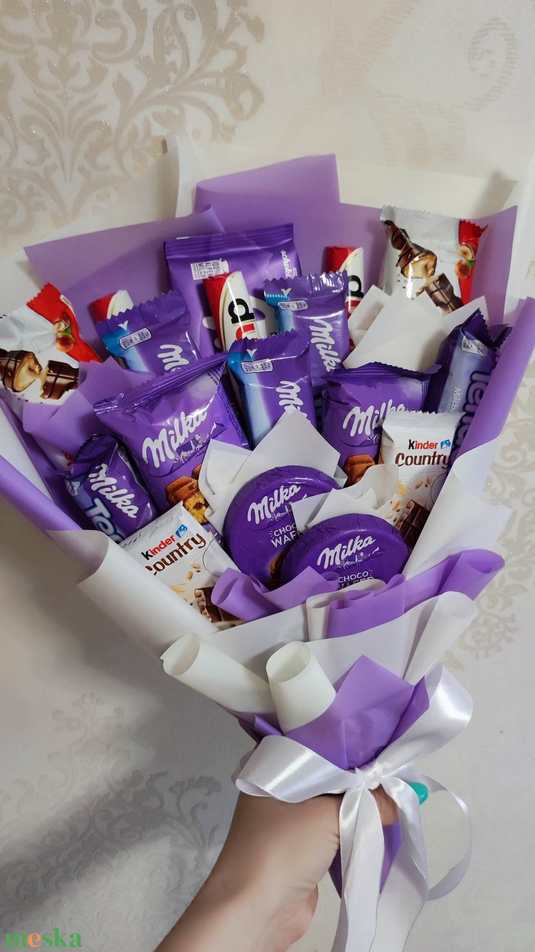 milka-kinder csokor - élelmiszer - édesség - Meska.hu milka-kinder csokor - élelmiszer - édesség - Meska.hu