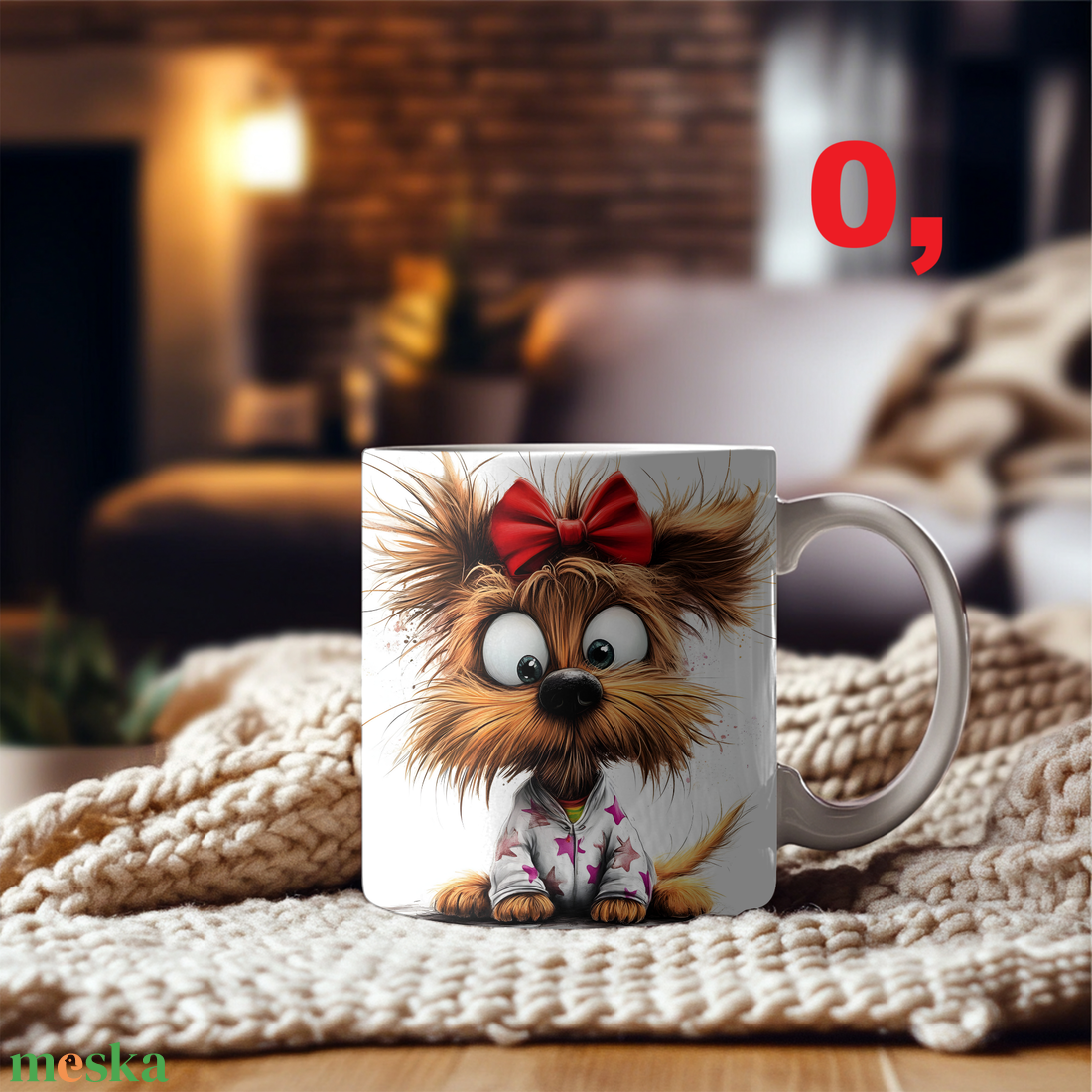  Kutyás bögrék (Yorkshire terrier  Yorki) - otthon & életmód - konyhafelszerelés, tálalás - tálalás - bögre & csésze - Meska.hu