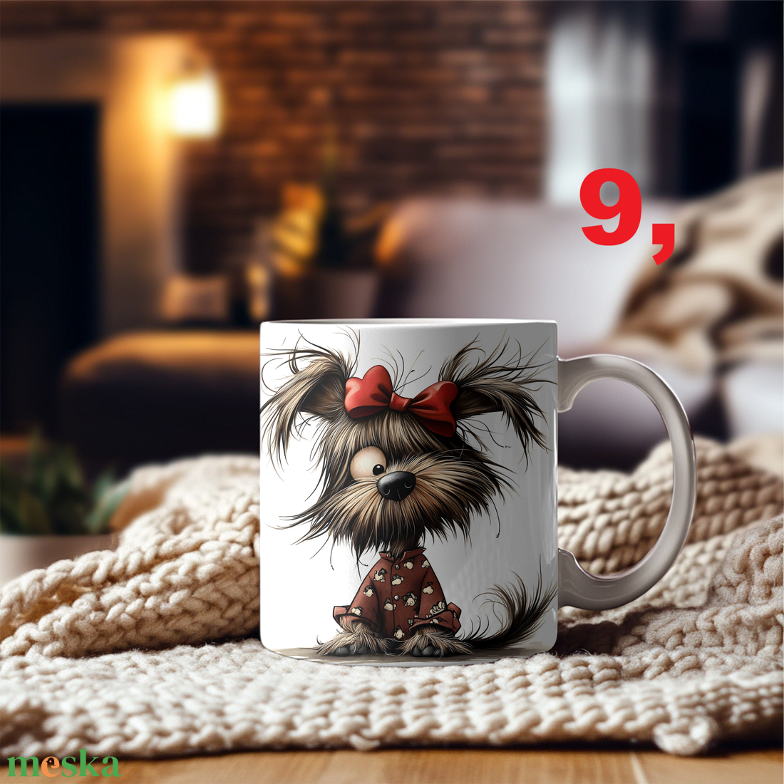  Kutyás bögrék (Yorkshire terrier  Yorki) - otthon & életmód - konyhafelszerelés, tálalás - tálalás - bögre & csésze - Meska.hu