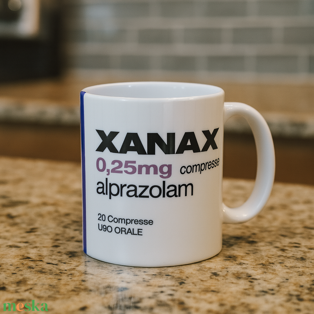 Xanax bögre - otthon & életmód - konyhafelszerelés, tálalás - tálalás - bögre & csésze - Meska.hu