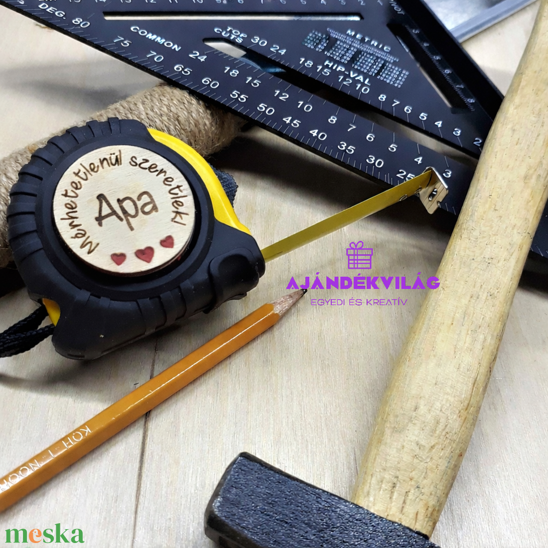 Márőszalag egyedi felirattal - otthon & életmód - ház & kert - szerszám & eszközök - Meska.hu