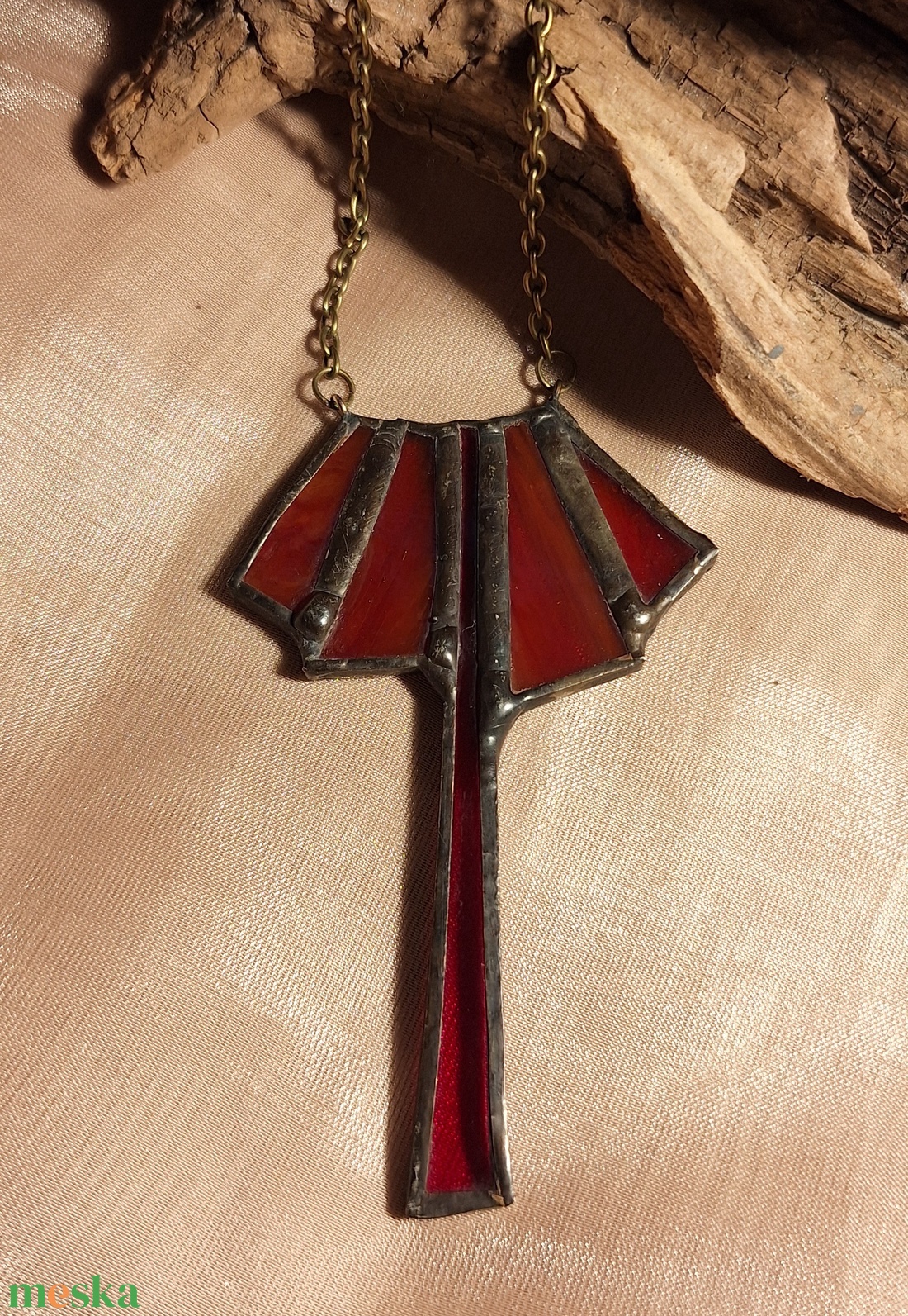 Art Deco stílusú medál - ékszer - nyaklánc - medálos nyaklánc - Meska.hu