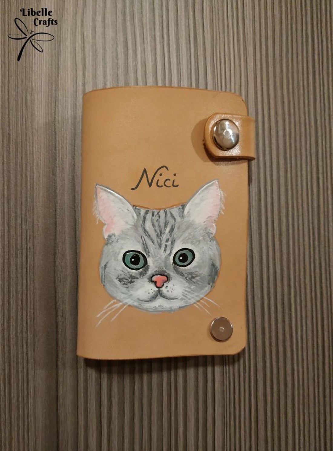 Cicás igazolványtartó - táska & tok - pénztárca & más tok - kártyatartó & irattartó - Meska.hu