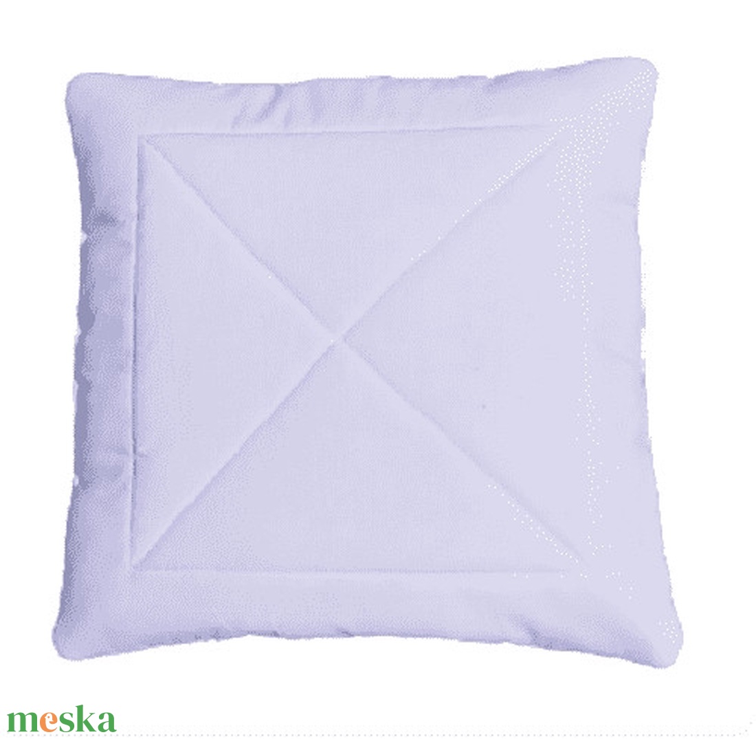 Szürke Flanel Fleece díszpárna párnabelsővel - otthon & életmód - lakástextil - párna & párnahuzat - Meska.hu