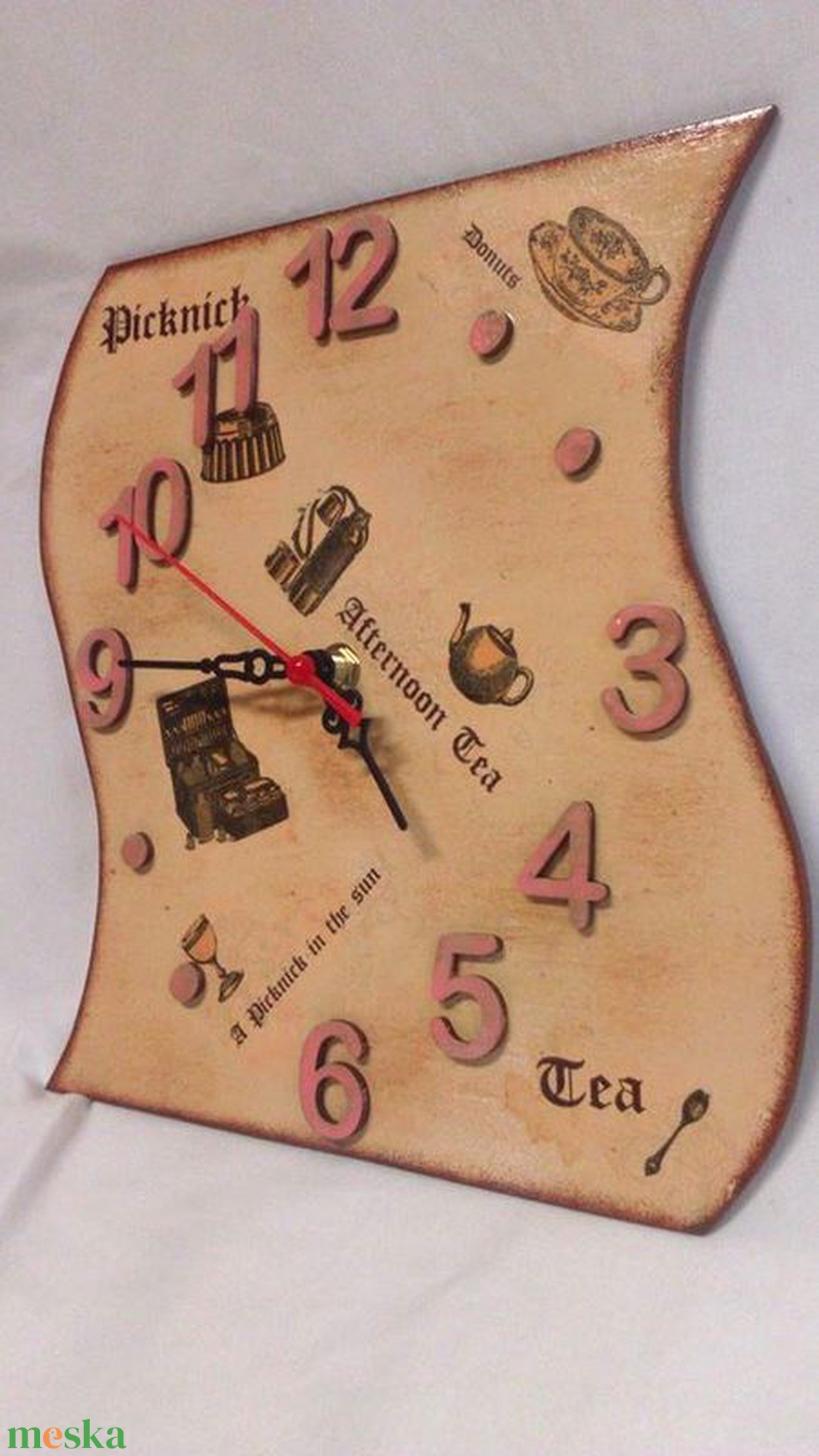 Retro-antik hatású konyhai falióra - otthon & életmód - dekoráció - fali és függő dekoráció - falióra & óra - Meska.hu Retro-antik hatású konyhai falióra - otthon & életmód - dekoráció - fali és függő dekoráció - falióra & óra - Meska.hu