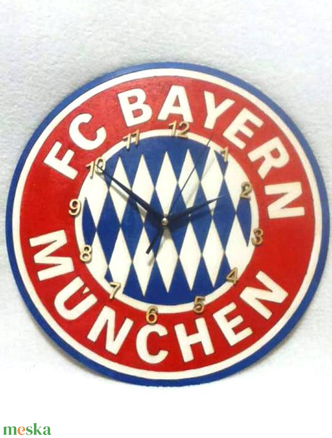 Bayern München falióra - otthon & lakás - dekoráció - fali és függő dekoráció - falióra & óra - Meska.hu Bayern München falióra - otthon & lakás - dekoráció - fali és függő dekoráció - falióra & óra - Meska.hu