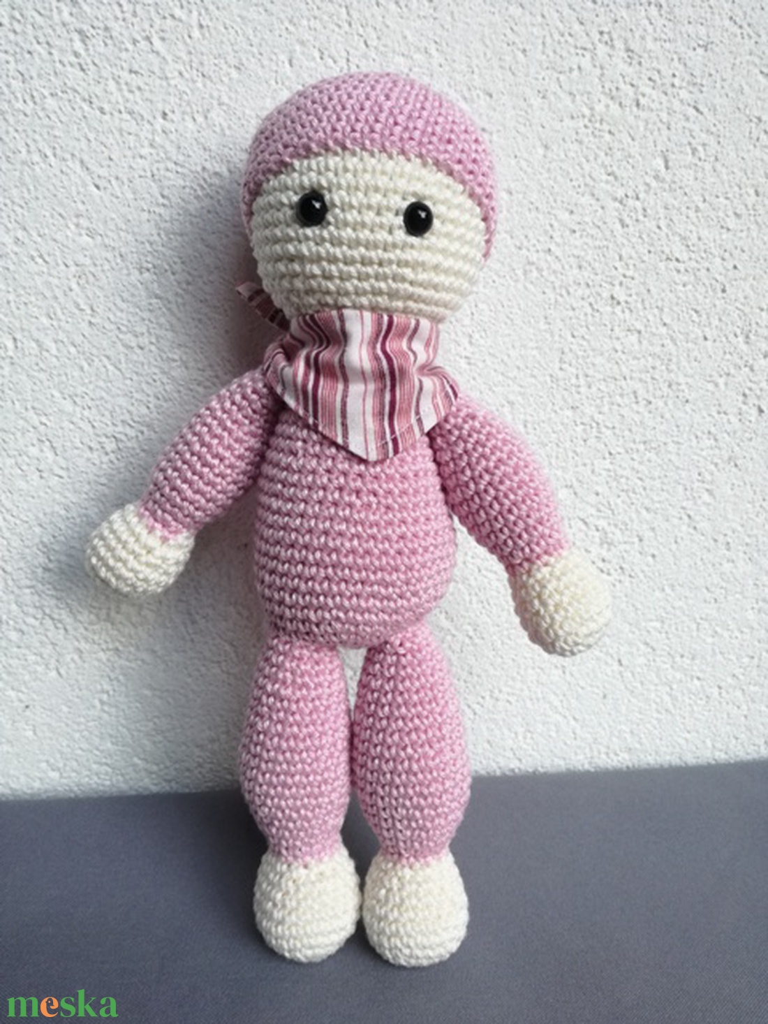 Alvóka (rózsaszín) - játék & sport - plüssállat & játékfigura - manó - Meska.hu