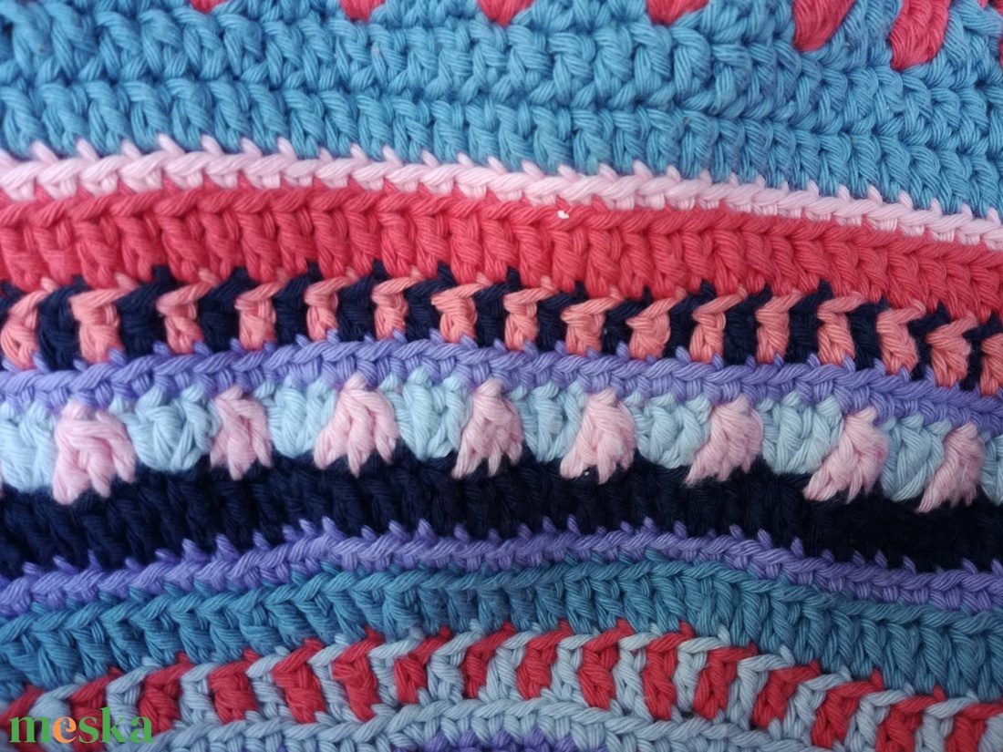 Horgolt táska - táska & tok - kézitáska & válltáska - válltáska - Meska.hu