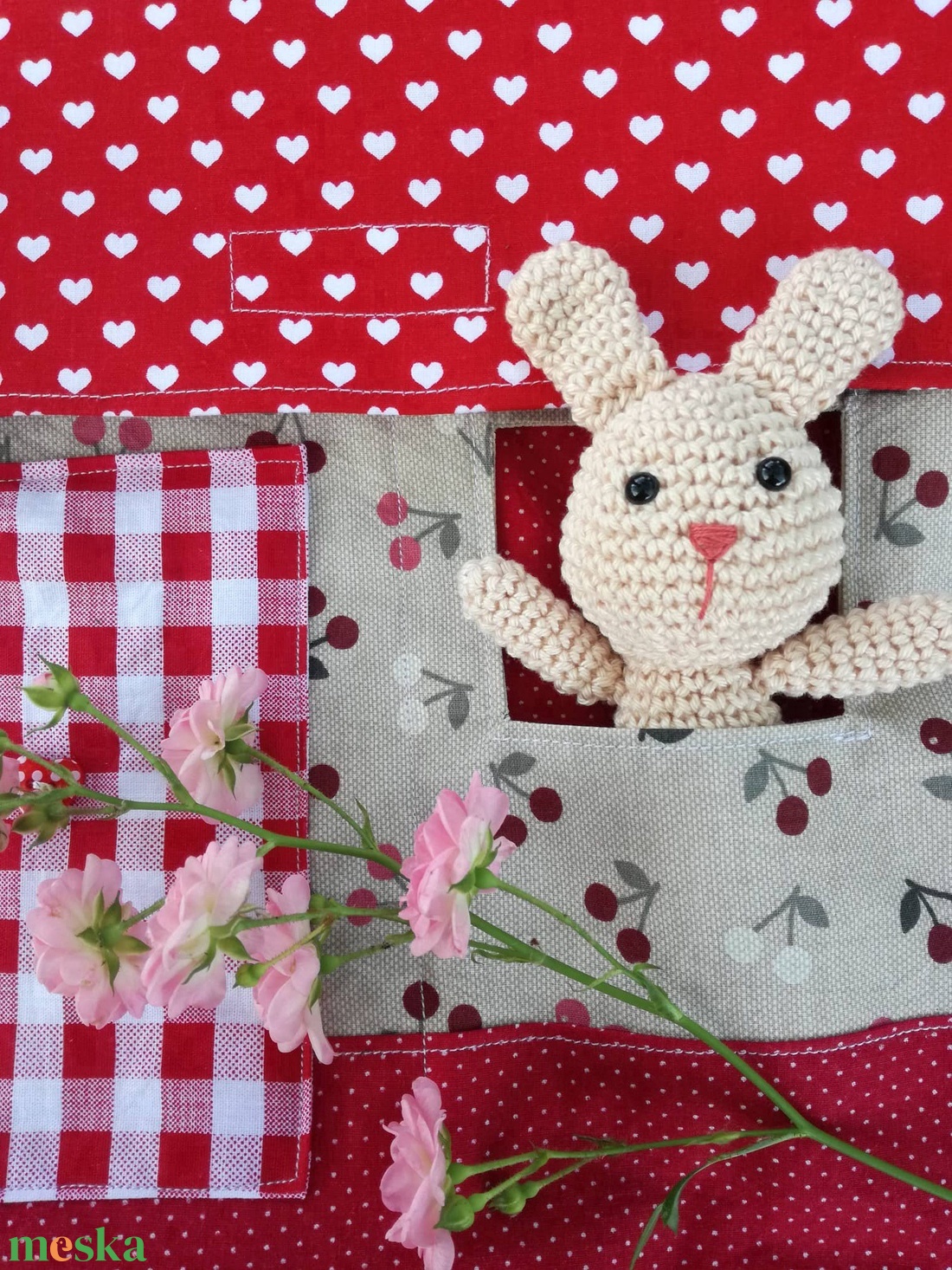 Nyuszi háza - táska & tok - kézitáska & válltáska - válltáska - Meska.hu