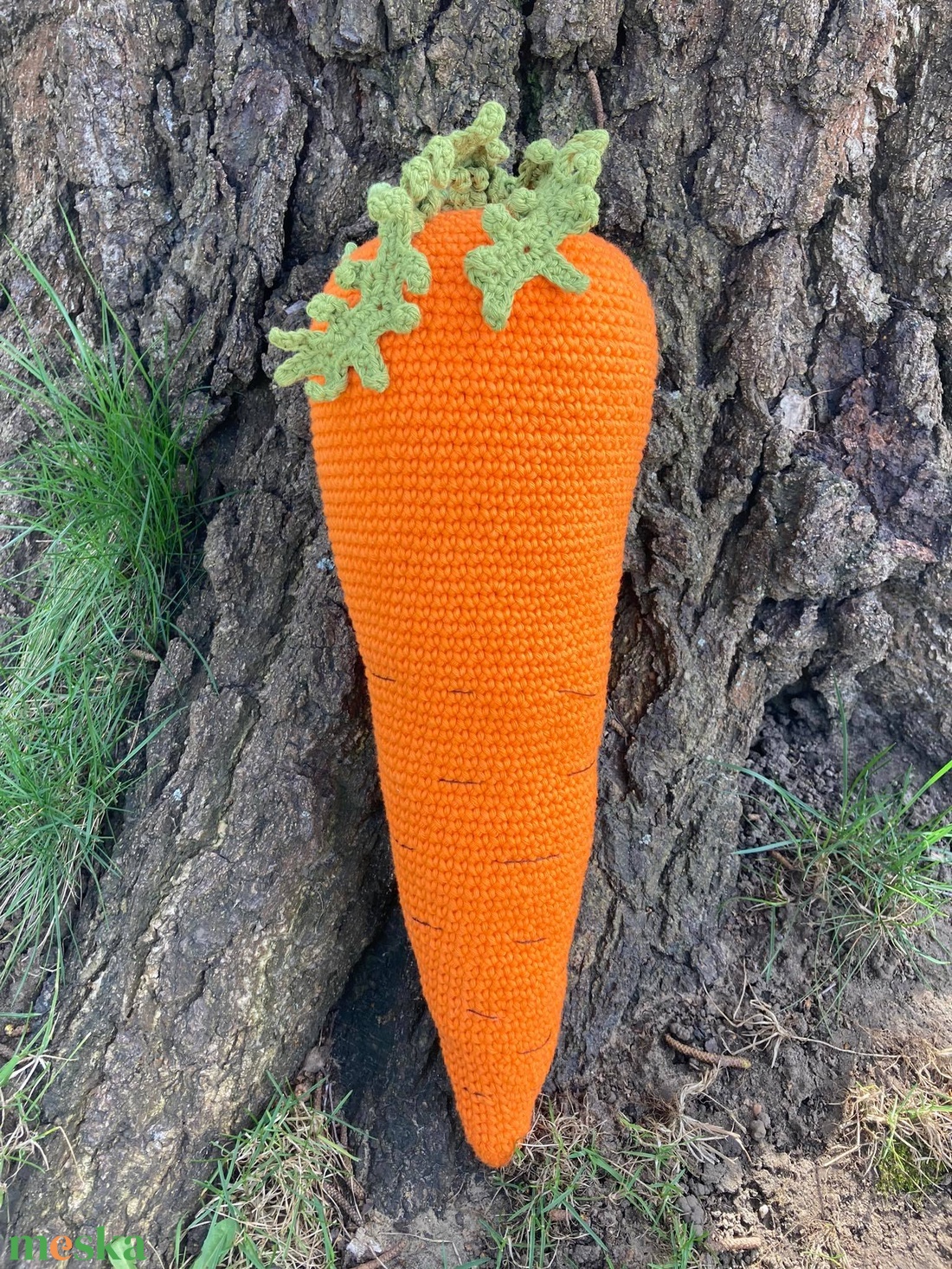 Óriás sárgarépa  - játék & sport - plüssállat & játékfigura - plüss zöldség, gyümölcs - Meska.hu