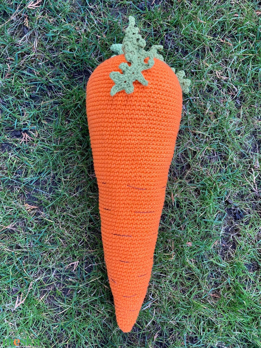 Óriás sárgarépa  - játék & sport - plüssállat & játékfigura - plüss zöldség, gyümölcs - Meska.hu