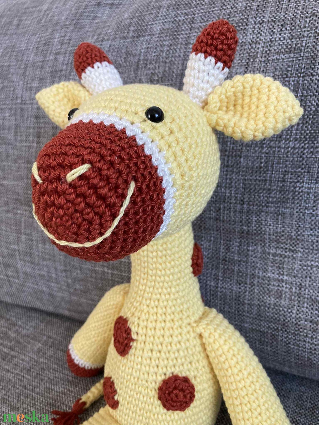 Zsiráf - játék & sport - plüssállat & játékfigura - béka - Meska.hu