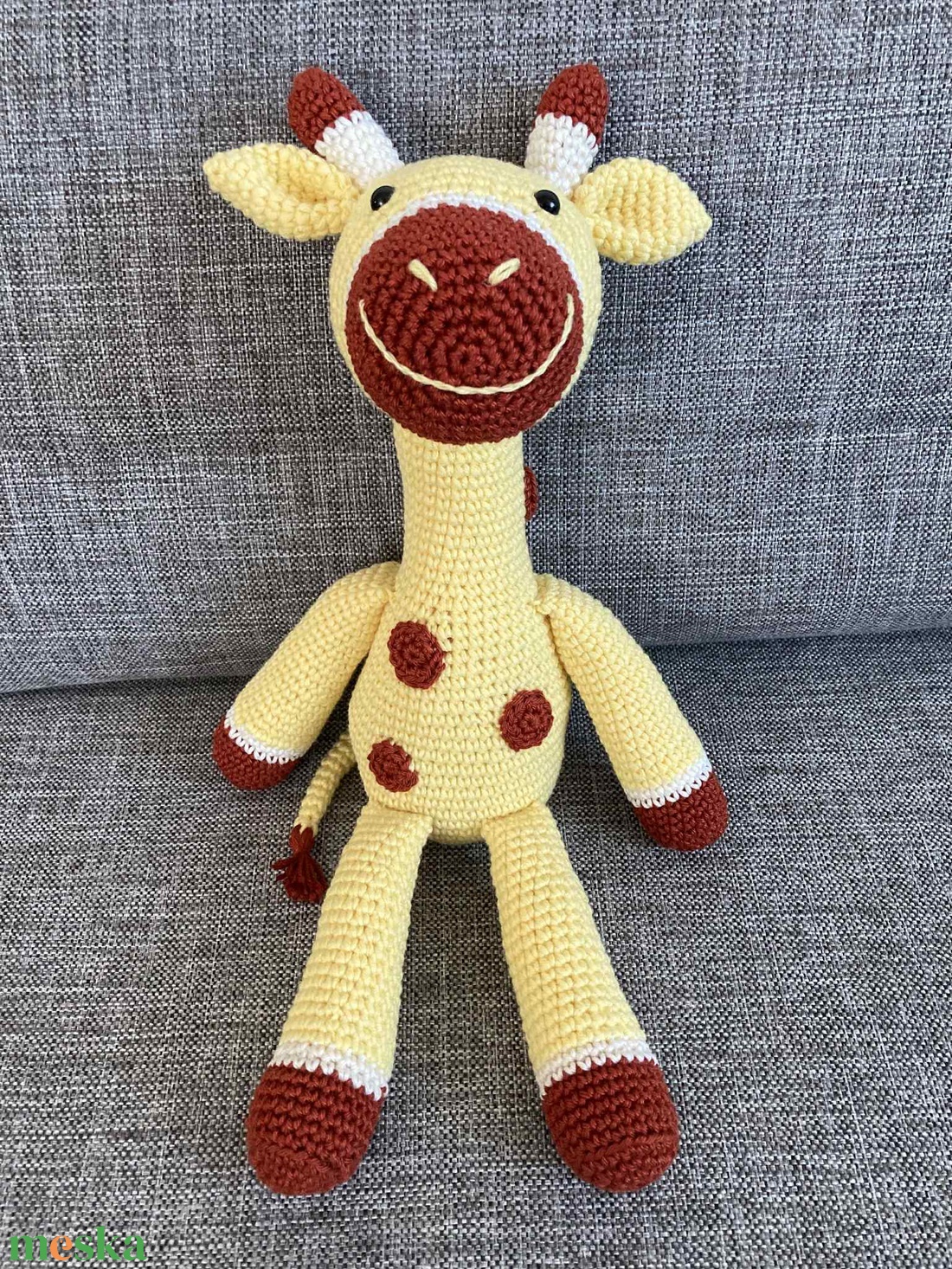 Zsiráf - játék & sport - plüssállat & játékfigura - béka - Meska.hu