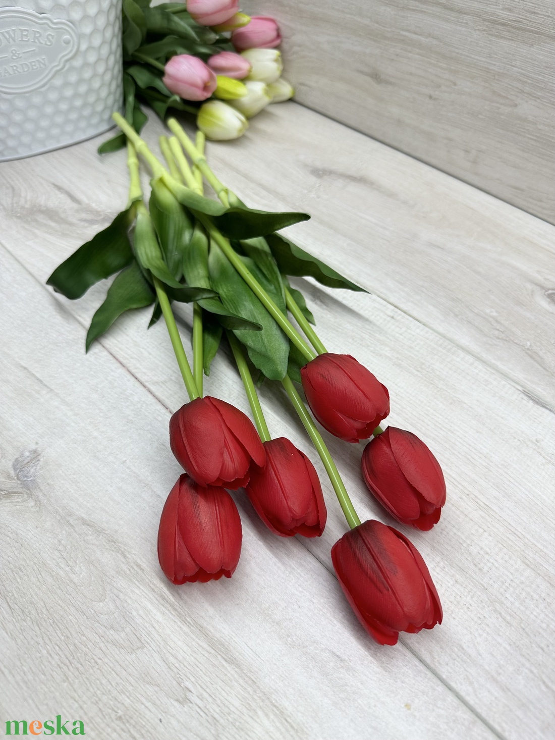 Extra élethű, real-touch gumi tulipán - otthon & életmód - dekoráció - virágdísz és tartó - csokor & virágdísz - Meska.hu Extra élethű, real-touch gumi tulipán - otthon & életmód - dekoráció - virágdísz és tartó - csokor & virágdísz - Meska.hu