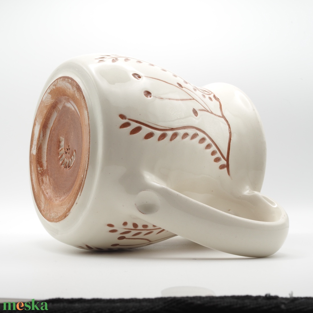 Kézzel készített kerámia bögre  természetes indamintás design - otthon & életmód - konyhafelszerelés, tálalás - tálalás - bögre & csésze - Meska.hu  Kézzel készített kerámia bögre  természetes indamintás design - otthon & életmód - konyhafelszerelés, tálalás - tálalás - bögre & csésze - Meska.hu