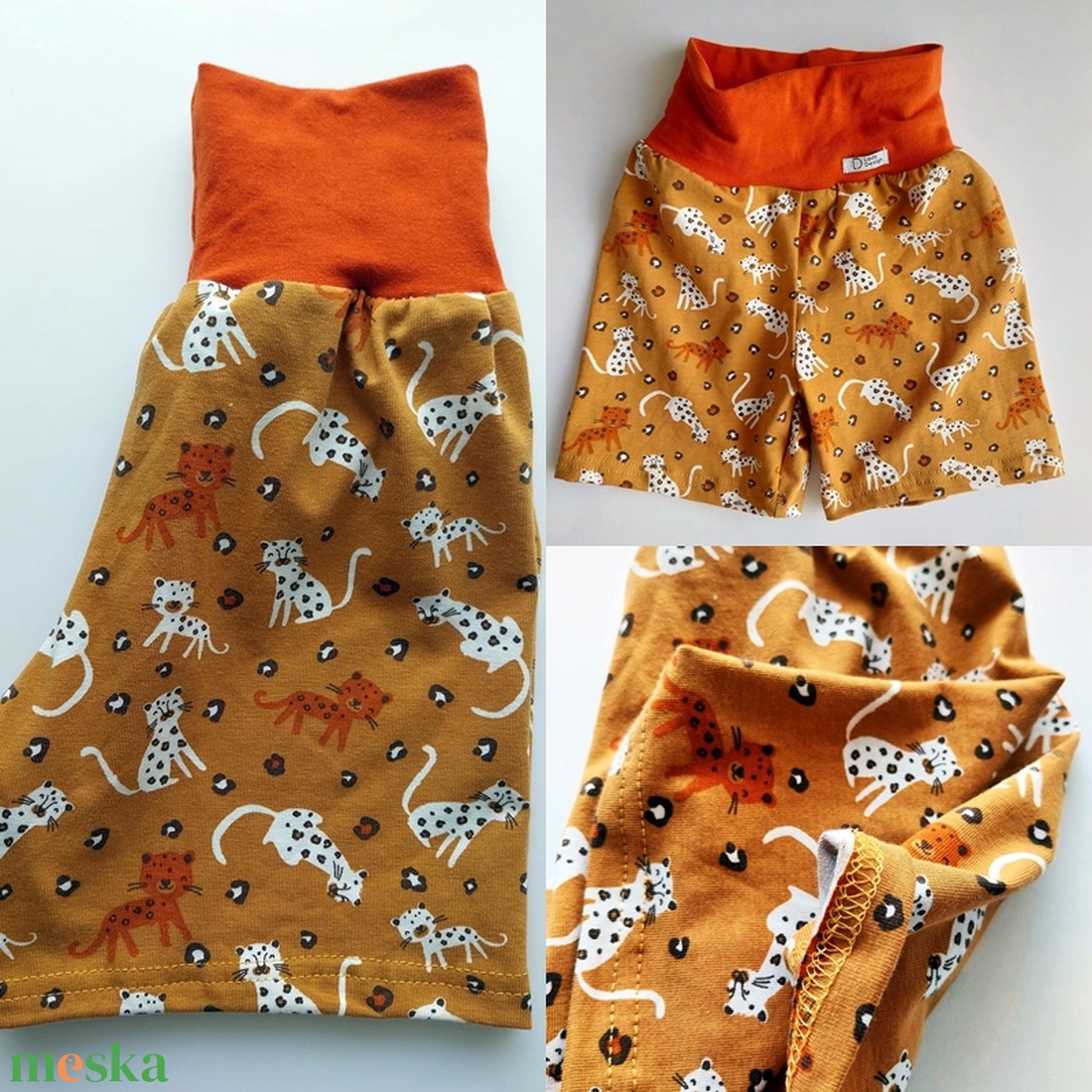 Leopard mintás cica sort - ruha & divat - női ruha - nadrág - Meska.hu Leopard mintás cica sort - ruha & divat - női ruha - nadrág - Meska.hu
