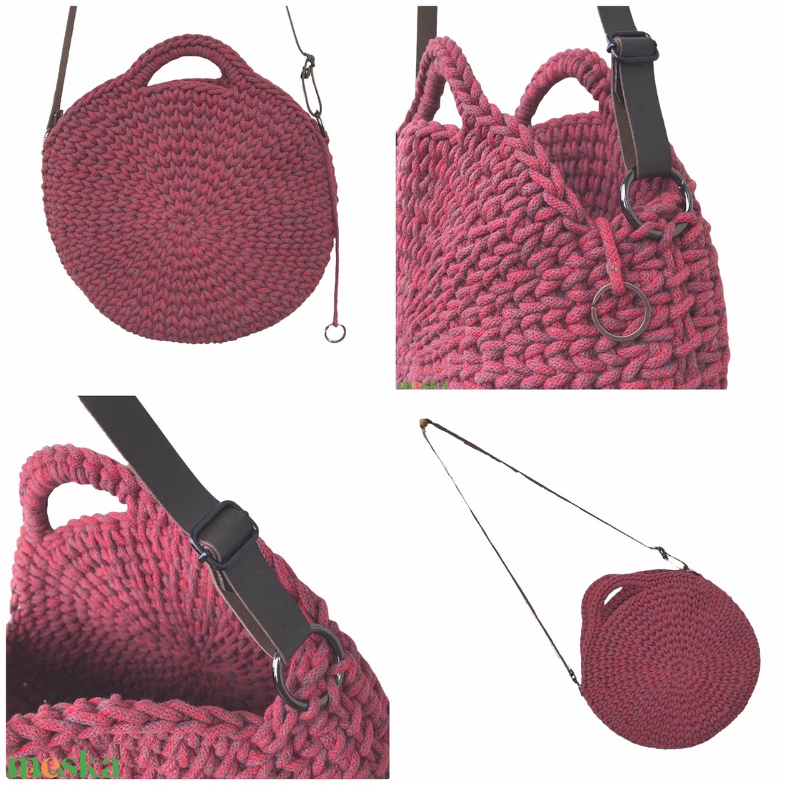 Nagy kerek pakolós crossbody horgolt táska - kisherceg design - táska & tok - kézitáska & válltáska - válltáska - Meska.hu Nagy kerek pakolós crossbody horgolt táska - kisherceg design - táska & tok - kézitáska & válltáska - válltáska - Meska.hu