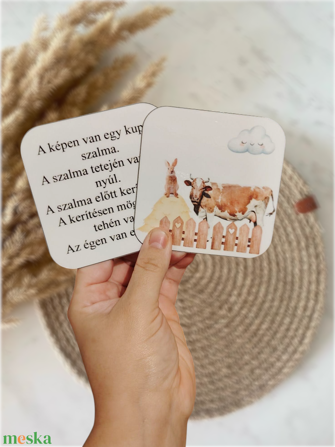 Szövegértés fejlesztő kártyacsomagok  - játék & sport - készségfejlesztő és logikai játék - memória játékok - Meska.hu