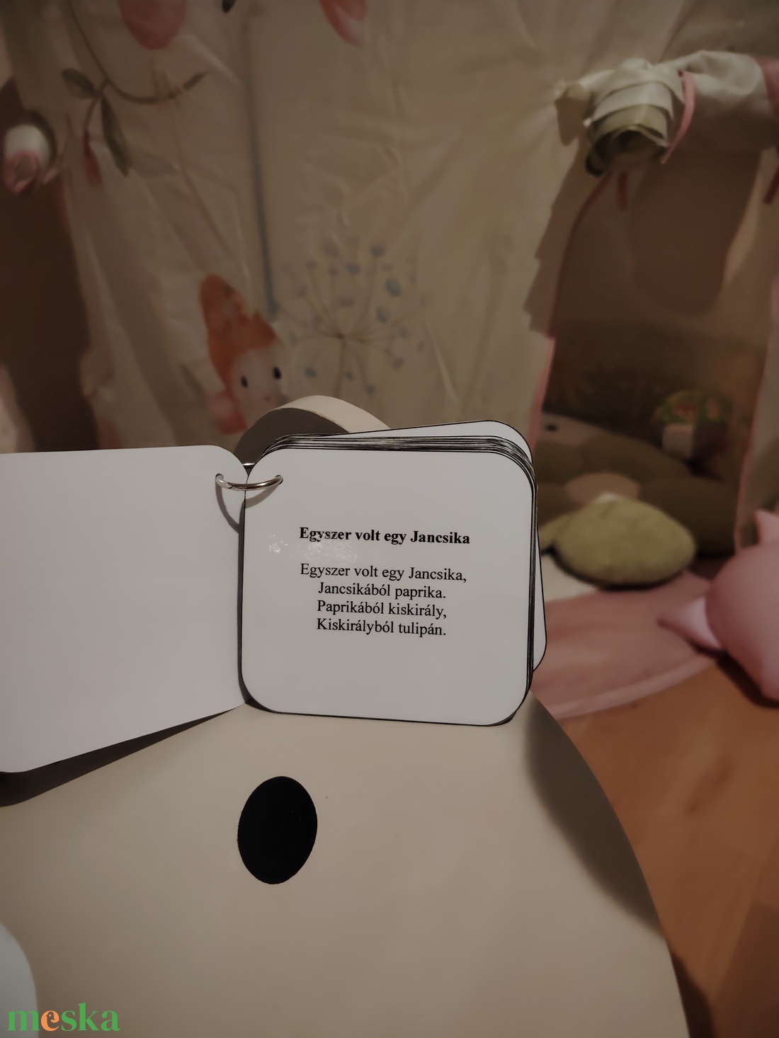 Hívóképes mondóka gyűjtemény  - játék & sport - készségfejlesztő és logikai játék - logikai játékok - Meska.hu