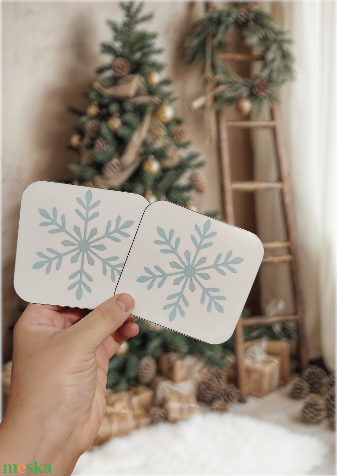 Hópehely memória  - játék & sport - készségfejlesztő és logikai játék - memória játékok - Meska.hu