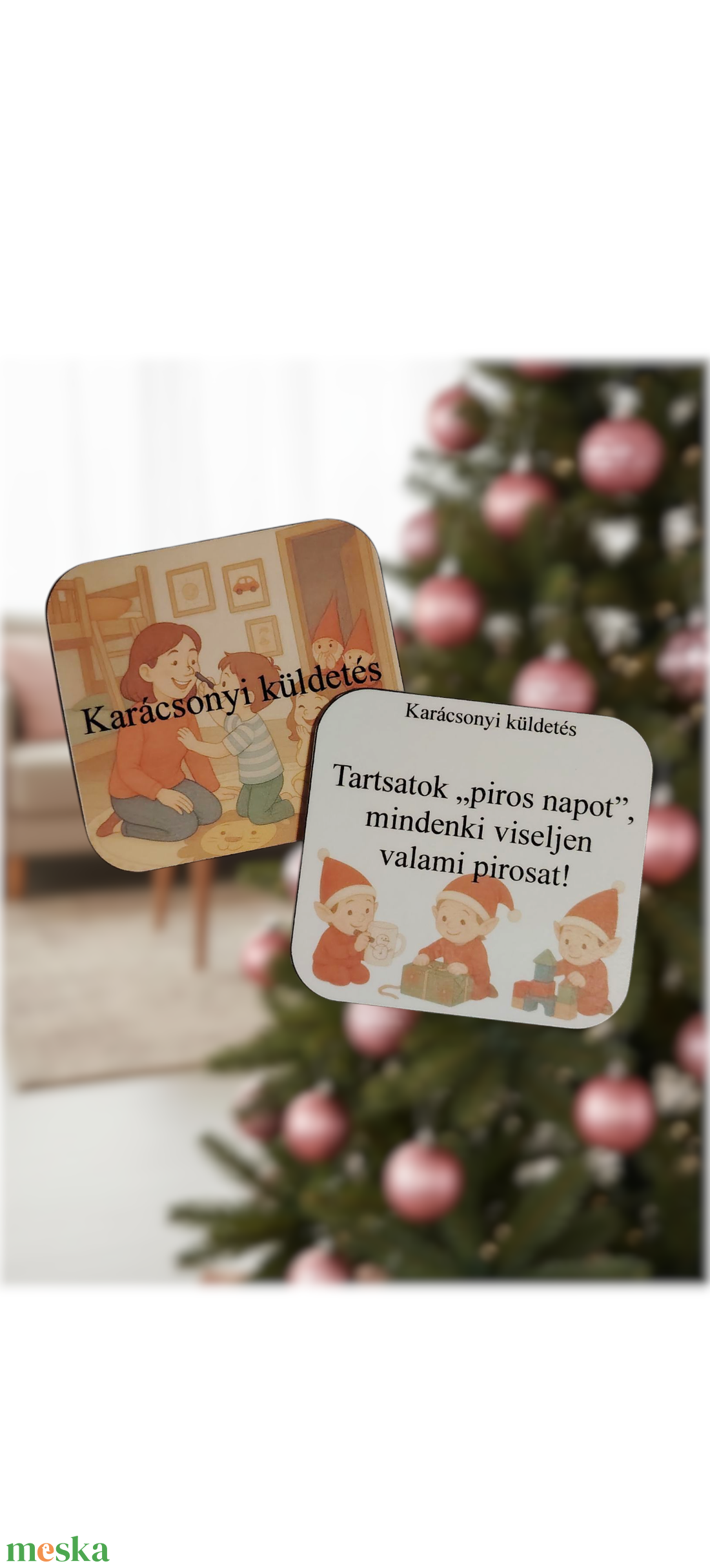 Manó csíny kártyacsomag  - játék & sport - táblajáték és kártyajáték - kártya - Meska.hu