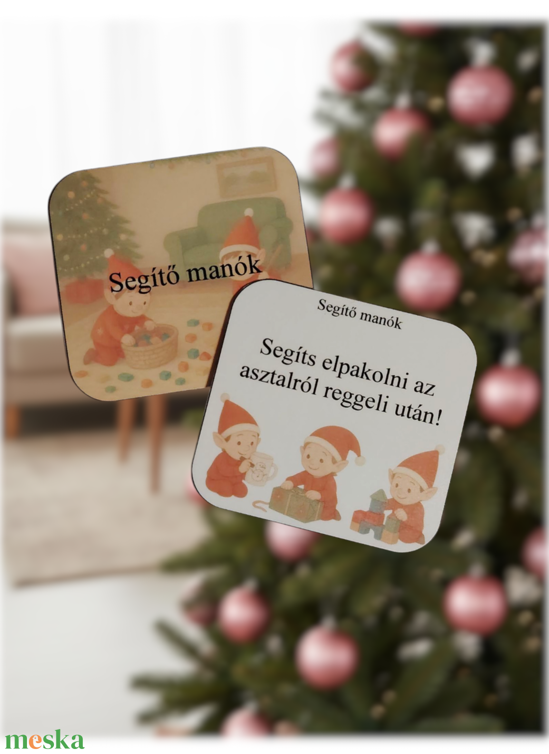 Manó csíny kártyacsomag  - játék & sport - táblajáték és kártyajáték - kártya - Meska.hu