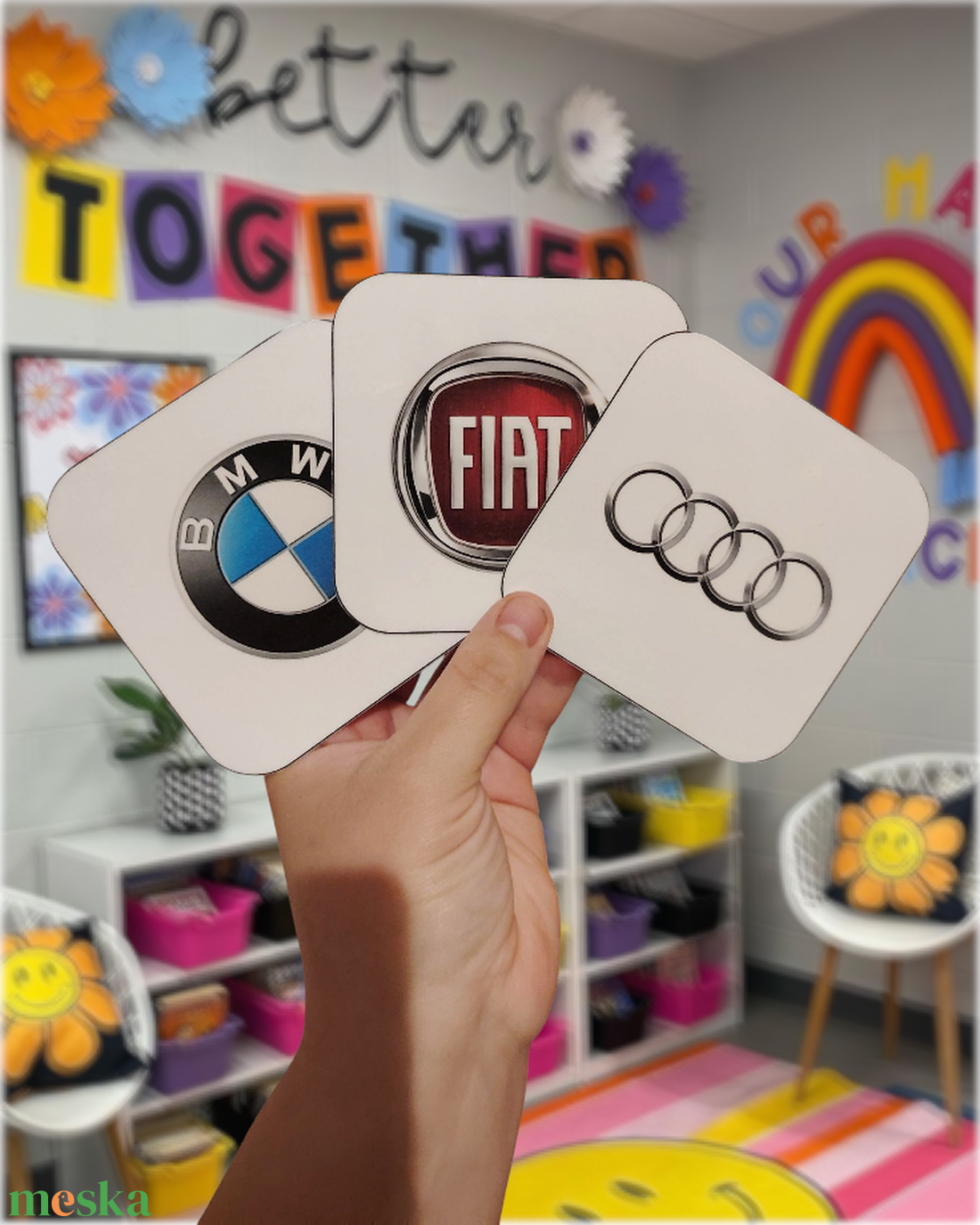 Embléma memória  - játék & sport - készségfejlesztő és logikai játék - memória játékok - Meska.hu