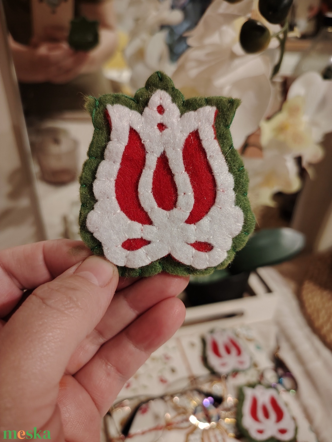 Ünnepi kokárda (Március 15.) - ékszer - kitűző és bross - Meska.hu