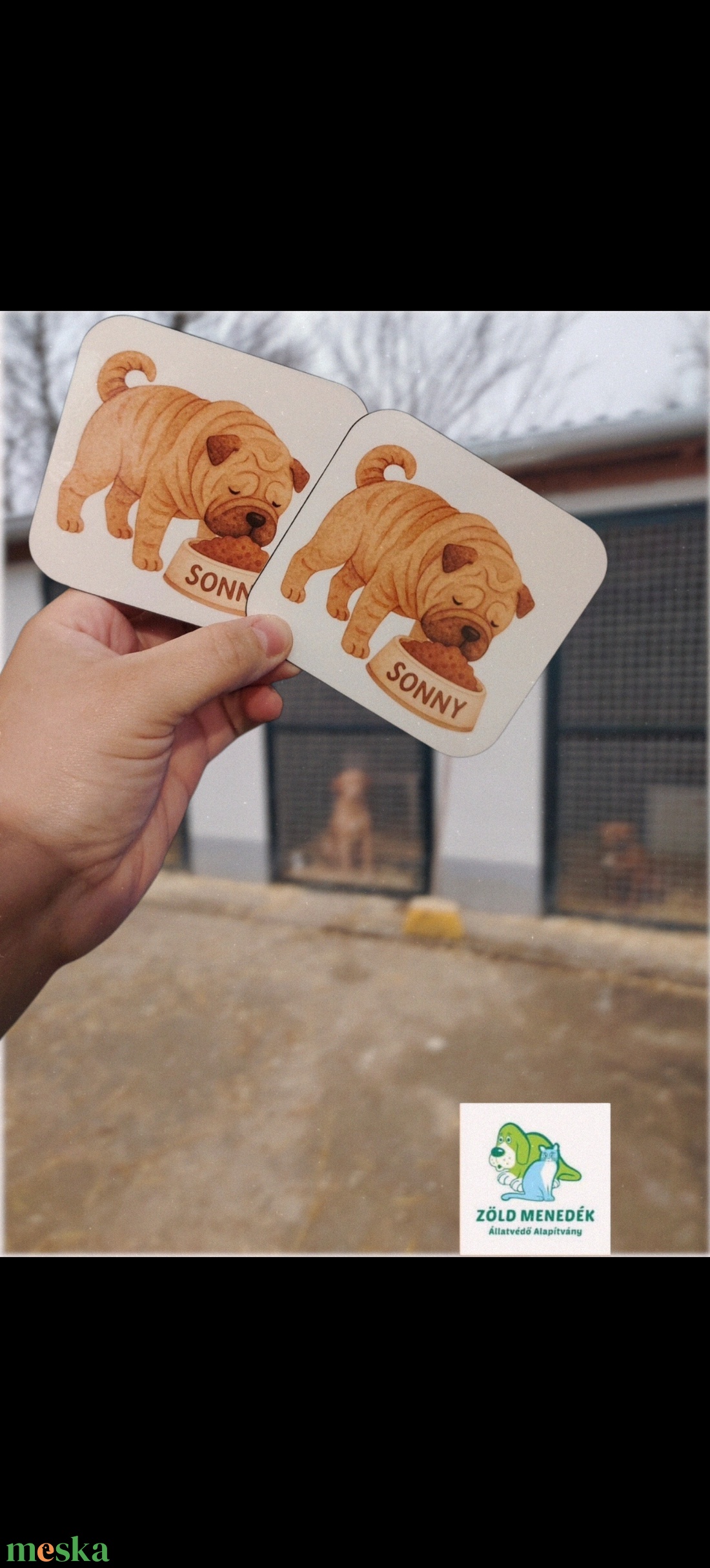 Kutya-macska memória  - játék & sport - készségfejlesztő és logikai játék - memória játékok - Meska.hu