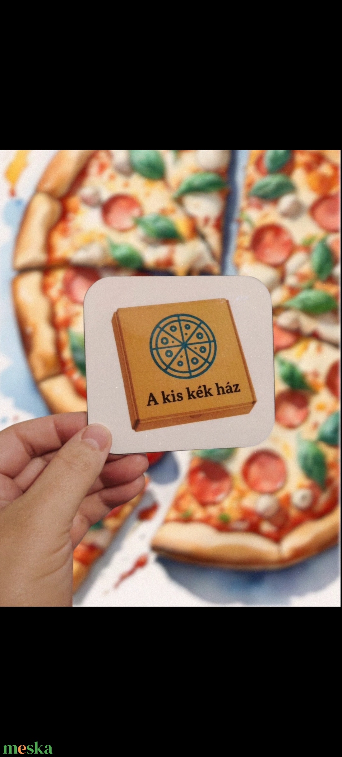 Pizza memória  - játék & sport - készségfejlesztő és logikai játék - memória játékok - Meska.hu