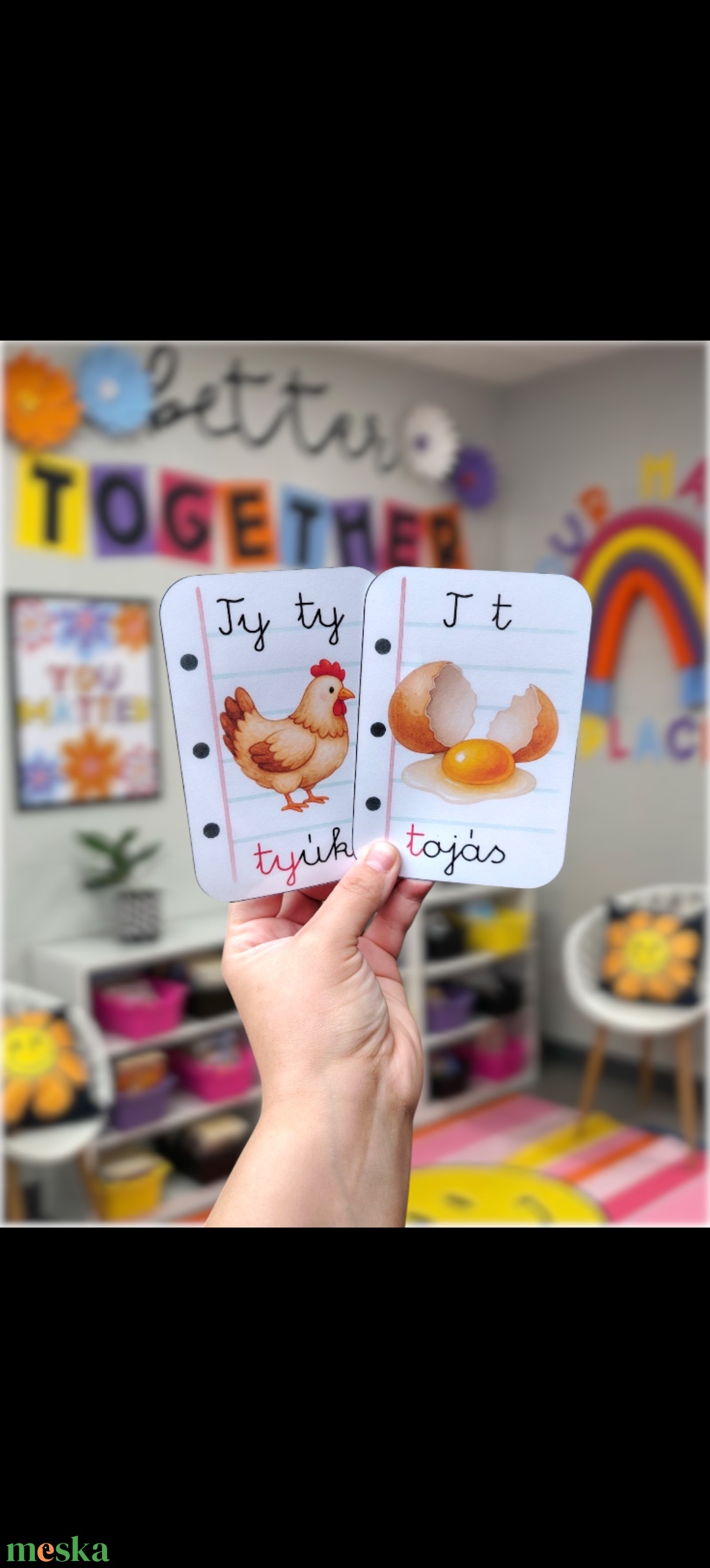 Magyar ábécé kártyacsomag  - játék & sport - készségfejlesztő és logikai játék - oktató játékok - Meska.hu